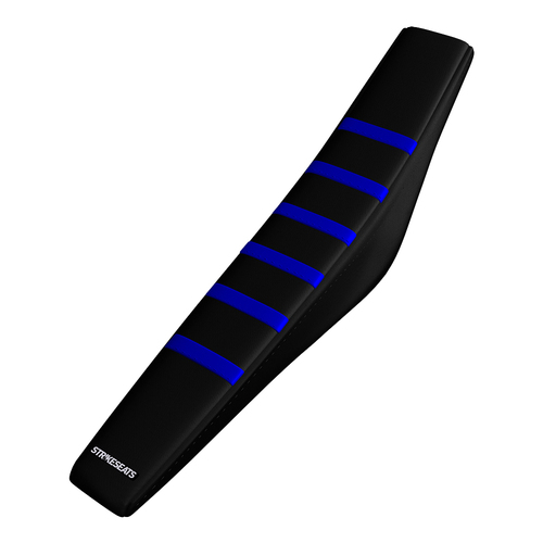 Sherco 125/250/300SE-R 17-22 /SEF-R 17-22 BLUE/BLACK/BLACK Gripper Ribbed Seat Cover