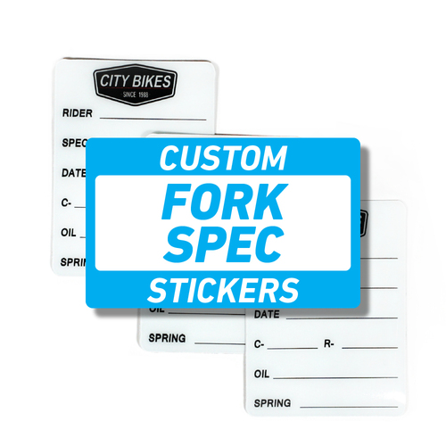 Custom Fork Spec Stickers