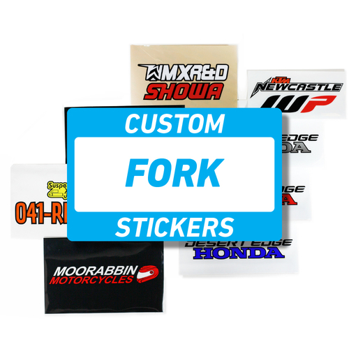 Custom Fork Stickers
