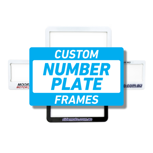 Custom Number Plate Frames