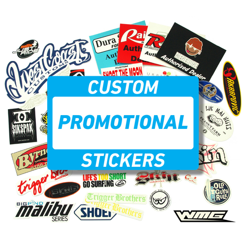 Custom Promotional Stickers