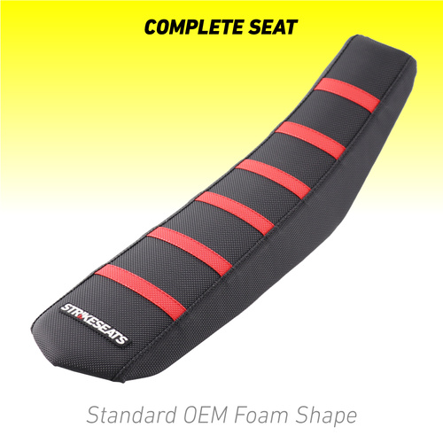 Honda CRF450R/CRF450RX 21-25/ CRF250R/CRF250RX 22-25 RED/BLACK/BLACK Standard OEM Complete Seat