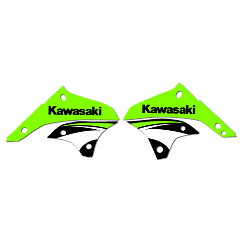 Kawasaki KLX450R 2008 OEM Replica Shroud Graphics