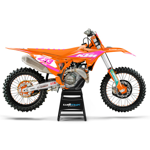 KTM Adore Pink Graphics Kit