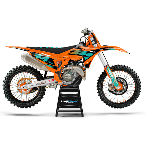 KTM Air Teal Graphics Kit