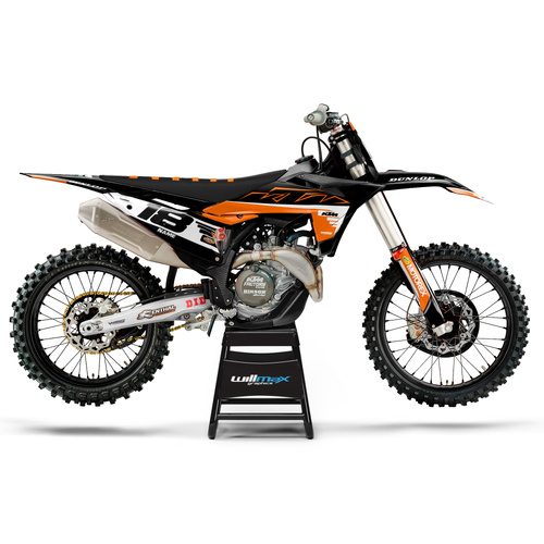 KTM Blast Black Graphics Kit