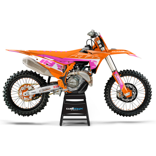 KTM Blast Pink Graphics Kit