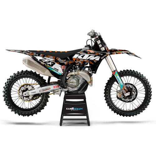 KTM Camo Black Graphics Kit