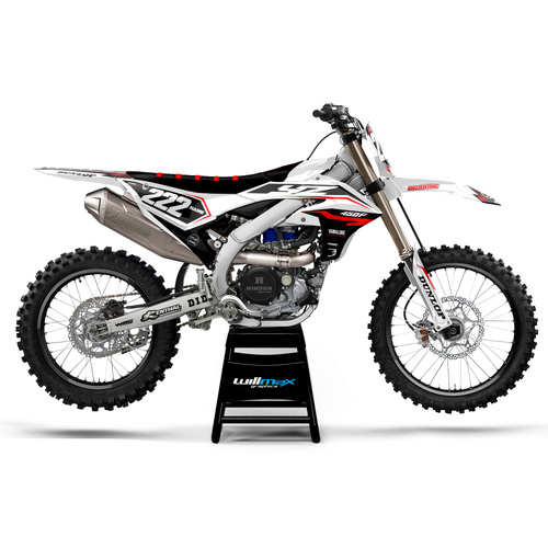Yamaha Ambition White Graphics Kit