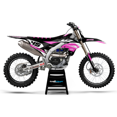 Yamaha Believe Black Pink Graphics Kit
