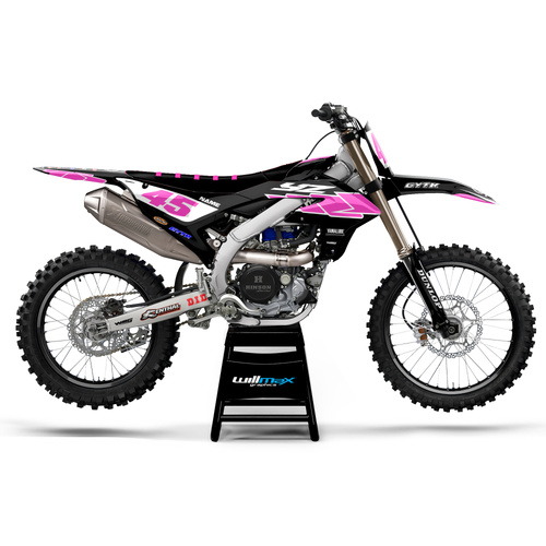 Yamaha Conception Black Pink Graphics Kit