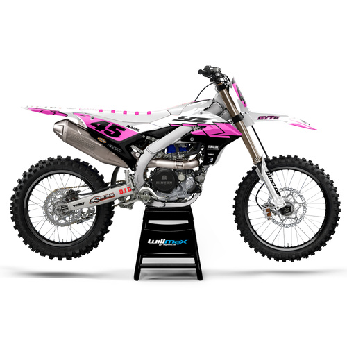 Yamaha Conception White Pink Graphics Kit