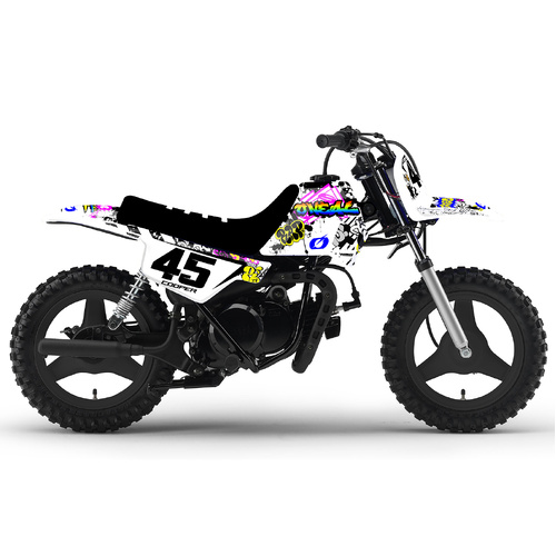 Yamaha PW50 85-25 Graffiti Graphics