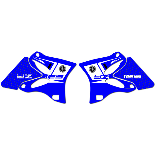 Yamaha YZ125 2012 OEM Replica Shroud Graphics